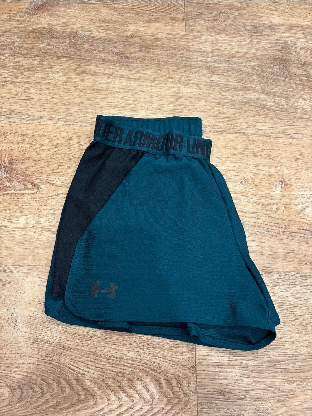Under Armour Teal and Black Girls' Athletic Skort